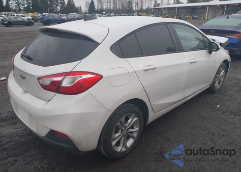 2019 Chevrolet Cruze Ls from USA, damaged, VIN 3G1BC6SM7KS530148